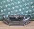 Бампер передній Skoda Fabia II рестайл 2010-2014р колір 9151