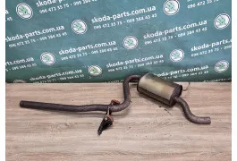 Глушник передній Skoda Octavia A5 1.6 mpi бензин BSF/BSE 1K0253209J