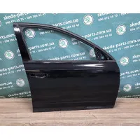 Двері передні праві Skoda Octavia III A7 5E0831052A чорний колір 9910/1z1z Двері передні праві Skoda Octavia III A7 5E0831052A чорний колір 9910/1z1z
