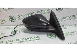 Дзеркало праве електричне Skoda Octavia A7 5E1857507