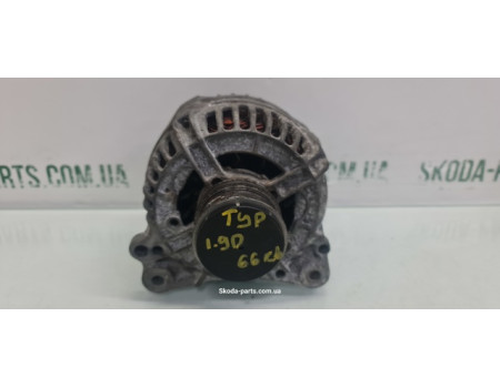 Генератор 120А 66кв 1.9tdi Skoda Octavia Tour VAG (028903029B)