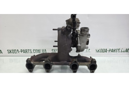 Турбіна Skoda Octavia Tour 1.9 TDI без люфтів оригінал не реставрована VAG (038253019N)