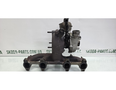 Турбіна Skoda Octavia Tour 1.9 TDI без люфтів оригінал не реставрована VAG (038253019N)