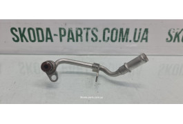 Трубка системи охолодження двигуна 1.4tsi Skoda Octavia A5 03C121497F вживана VAG (03C121497F)