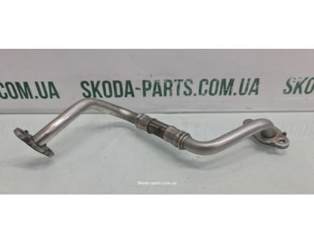 Трубка подачі масла до турбіни 1.4tsi Skoda Octavia A5 03C145735F вживана VAG (03C145735F)