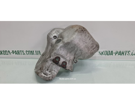 Тепловий екран термо захист 1.2tsi Skoda Octavia A5 03F253041 VAG (03F253041)