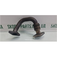 Патрубок EGR 1.4tdi BMS Skoda Fabia New 03G131521R VAG (03G131521R)