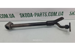 Трубка турбіни масляна Volkswagen Passat B6 03G145535F вживана VAG (03G145535F)