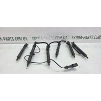 Форсунка вприску палива комплект 6шт Skoda Superb  2.5 TDI VAG (0432133783)