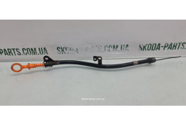 Щуп рівня масла з направляючою 1.4tdi Skoda Fabia New VAG (045115629D)