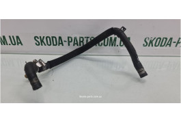 Патрубок системи охолодження двигуна з трійником 2.5tdi Skoda Superb VAG (059121107)