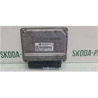 Блок управління двигуна 1.6 MPI Skoda Octavia A5 06A906033FB вживаний VAG (06A906033FB)