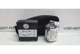 Насос підкачки шин клей герметизації проколів шин Skoda Octavia A7 VAG (1EA012615A)