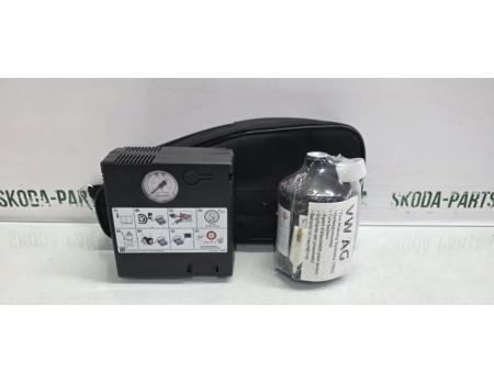 Насос підкачки шин клей герметизації проколів шин Skoda Octavia A7 VAG (1EA012615A)