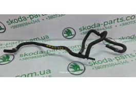 Патрубок системи охолодження двигуна 1.6 бензин AVU Skoda Octavia Tour 1J0121444DR VAG (1J0121444DR)