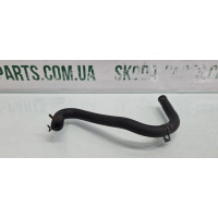Патрубок водяного охолодження дросельної заслінки 1.6 бензин Skoda Octavia Tour вживаний 1J0121447 VAG (1J0121447)