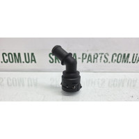 Муфта фланець радіатора пічки Skoda Fabia New 1.4 бензин VAG (1J0122291D)