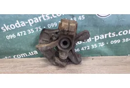 Цапфа поворотний кулак передній лівий Skoda Octavia Tour 1.6 бензин 1J0407255N 256мм VAG (1J0407255N)