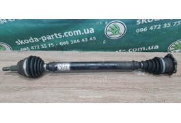 Піввісь передня права 1.8t Skoda Octavia Tour 1J0407272CQ VAG (1J0407272CQ)