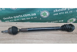 Піввісь передня права 1.6 бензин Skoda Octavia Tour VAG (1J0407272F)
