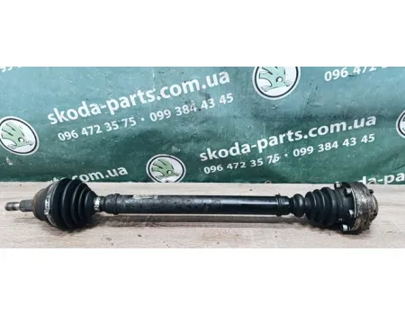 Піввісь (привід) передня права Skoda Octavia Tour 1.9tdi 96kw 1J0407272GD VAG (1J0407272GD)
