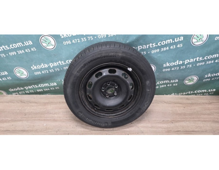 Запаска запасне колесо диск з шиною R15 Skoda Octavia Tour VAG (1J0601027H)