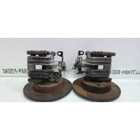 Комплект дискових гальм  задніх Skoda Octavia Tour VAG (1J0615423GAG)