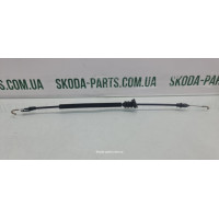 Тросік відмикання дверей передній Volkswagen Golf 4 1J4837085F вживаний VAG (1J4837085F)
