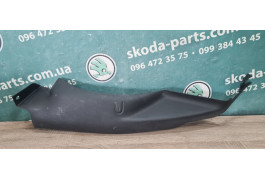 Накладка лівої задньої акри салону Volkswagen Bora 1J5867767D вживана VAG (1J5867767D)