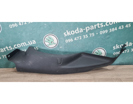 Накладка лівої задньої акри салону Volkswagen Bora 1J5867767D вживана VAG (1J5867767D)