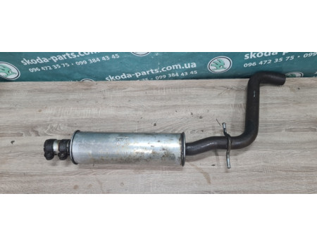 Вихлопна труба з глушителем Skoda Octavia A5 вживана 1K0118A VAG (1K0118A)
