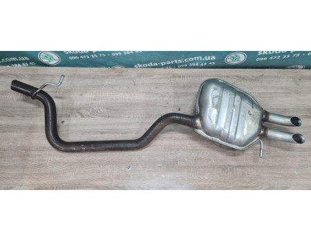 Вихлопна труба задня частина Skoda Octavia A5 вживана 1K0120L VAG (1K0120L)