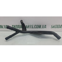 Трубка системи охолодження двигуна 1.4tsi Skoda Octavia A5 1K0121070CD вживана VAG (1K0121070CD)
