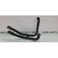 Патрубок системи охолодження двигуна Skoda Octavia A5 VAG (1K0121156DG)
