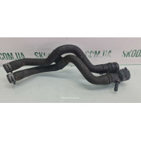 Патрубки пічки салону 1.2tsi Skoda Octavia A5 1K0121156DK VAG (1K0121156DK)