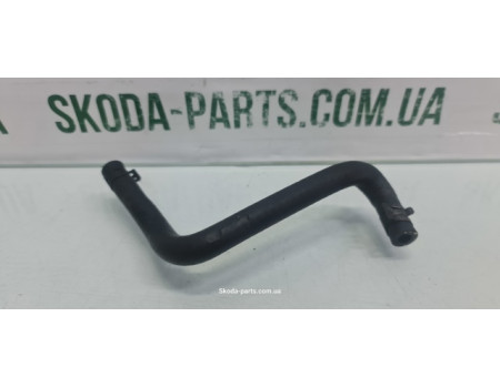 Патрубок розширювального бачка системи охолодження двигуна Skoda Octavia A5 1K0121447T VAG (1K0121447T)