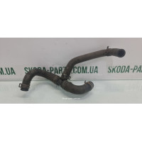 Патрубок системи охолодження двигуна 1.4tsi Skoda Octavia A5 1K0122063K VAG (1K0122063K)