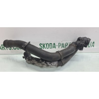 Патрубок водяного охолодження Skoda Octavia A5 1.9tdi 1K0122157HP вживаний VAG (1K0122157HP)