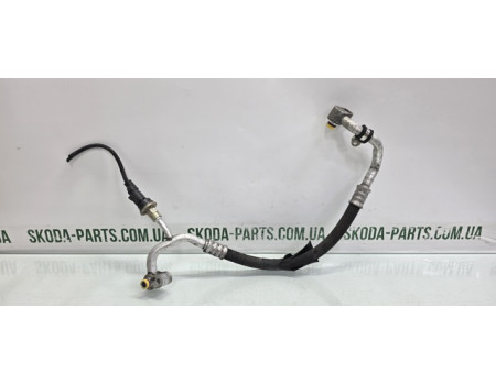 Трубка кондиціонера від компресора до радіатора Skoda Octavia A5 2.0 tdi VAG (1K0820721AC)