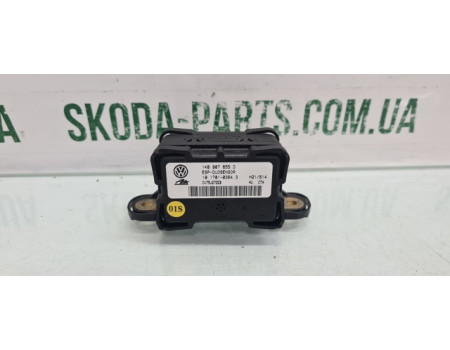Датчик поздовжнього прискорення Skoda Octavia A5 вживаний 1K0907655D VAG (1K0907655D)