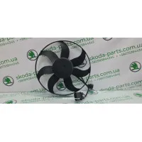 Вентилятор радіатора системи охолодження двигуна 2.0tdi Skoda Superb 2 1K0959455DT VAG (1K0959455DT)
