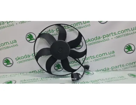 Вентилятор радіатора системи охолодження двигуна 2.0tdi Skoda Superb 2 1K0959455DT VAG (1K0959455DT)