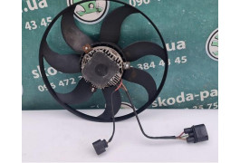 Электровентилятор охлаждения в сборе (мотор+крыльчатка) левый VAG (1K0959455EA)
