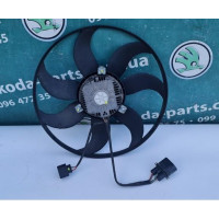 Электровентилятор охлаждения в сборе (мотор+крыльчатка) левый VAG (1K0959455N)