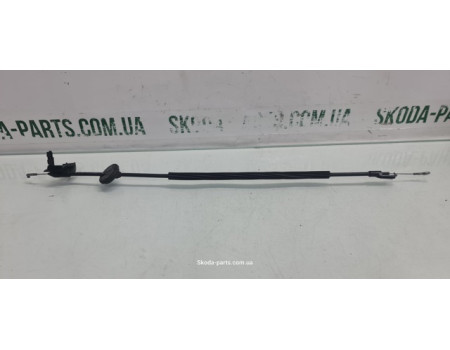 Тросік відмикання дверей задній правий Volkswagen Golf 5 1K4839086D VAG (1K4839086D)