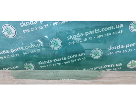 Скло дверей переднє ліве Volkswagen Golf 5 1K4845201B VAG (1K4845201B)