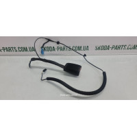 Замок паска безпеки передній лівий Volkswagen Passat B7 1K8857755D вживаний VAG (1K8857755D)