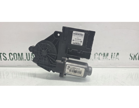 Двигун склопідіймача з блоком платою правий Skoda Octavia A5 рестайл VAG (1T0959702R)