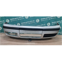 Бампер передній сірий Skoda Octavia Tour рестайл VAG (1U0807221BJ)