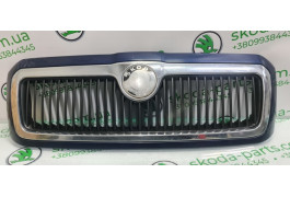 Решітка радіатора рестайл синя Skoda Octavia Tour 1U0853651EB VAG (1U0853651EB)